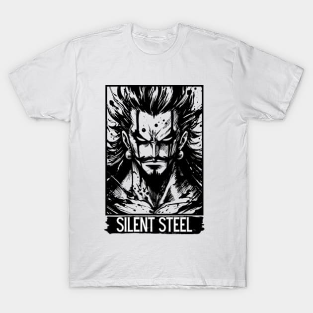 Mihawk, Silent Steel T-Shirt by StyleTops